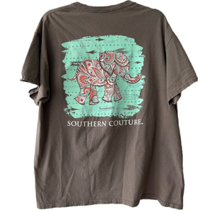 Southern Couture t-shirt, grey, size L